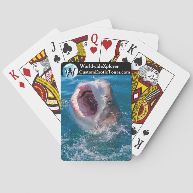 Card Shark Playing Cards (Back)