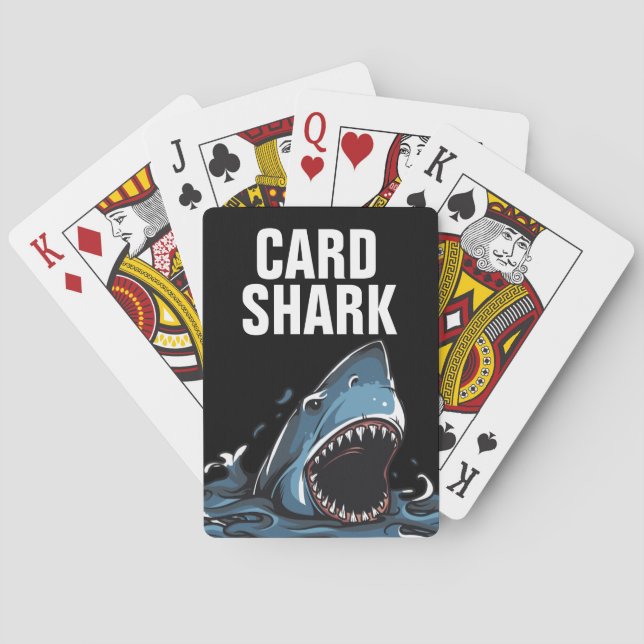 CARD SHARK PLAYING CARDS (Back)