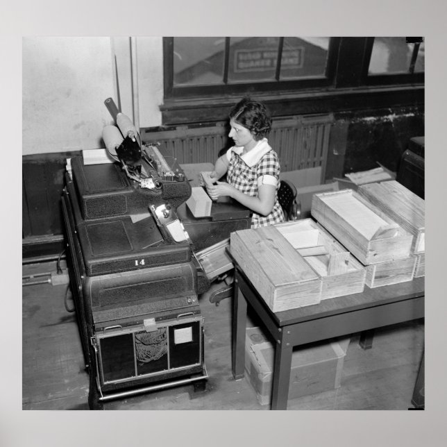Card Shuffler: 1937 Poster (Front)