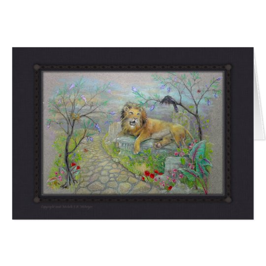 Card - Storybook Lion