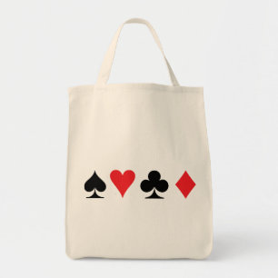 Card Suits Tote Bag