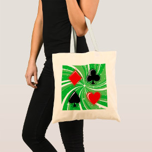 Card Suits Tote Bag