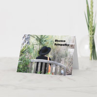 Card Sympathy, Lady in Black