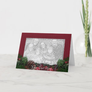 Card Template - Christmas Border