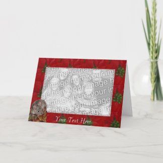 Card Template - Christmas Mouse