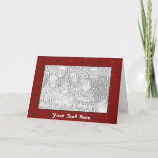 Card Template - Christmas Paws