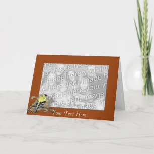 Card Template - Goldfinch Border