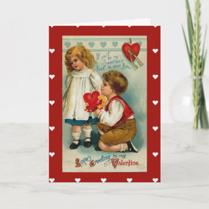 Card-Vintage Valentine's Day Card for Sweetheart
