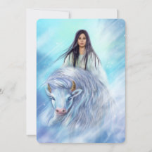 Card White Buffalo Calf Woman