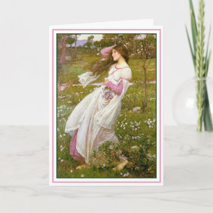 Card: Windflowers - by John Waterhouse Card
