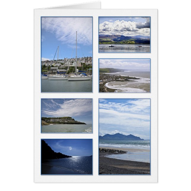 Card with sea scenes (Front)