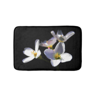 Cardamine Pratensis Flowers bmcnm Bath Mat