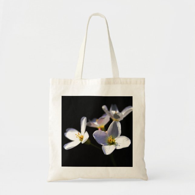 Cardamine Pratensis Flowers btcnm Tote Bag (Front)