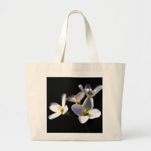 Cardamine Pratensis Flowers jtcna Large Tote Bag