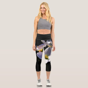 Cardamine Pratensis Flowers lecapm Capri Leggings