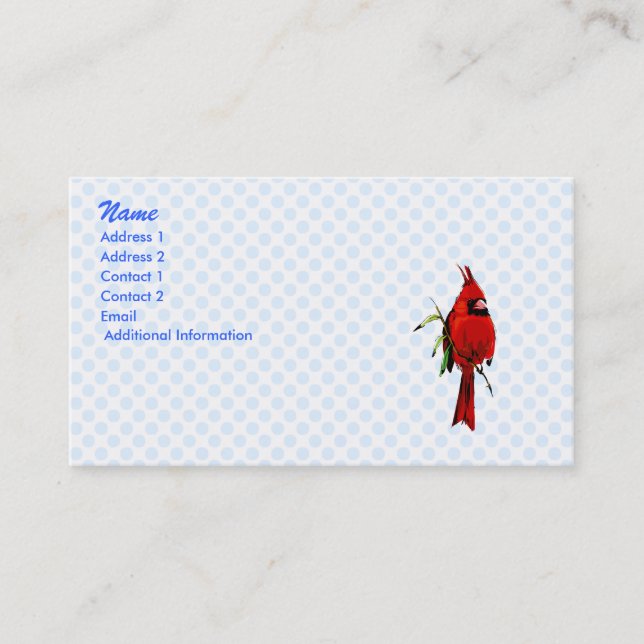 Cardan Cardinal Business Card (Front)
