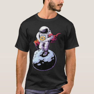 Cardano Astronaut To The Moon ADA Crypto T-Shirt