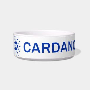 Cardano Full Logo Pet Bowl