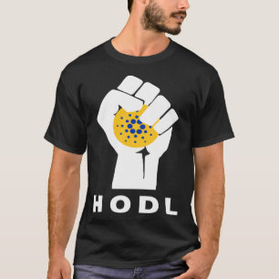Cardano Hodl Hand The Cardano Raised Fist Hodl T-Shirt