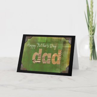 Cardboard Dad Card