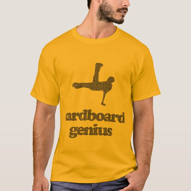 Cardboard Genius T-Shirt (Front)