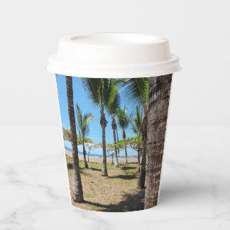 Cardboard glass with plastic lid  paper cups