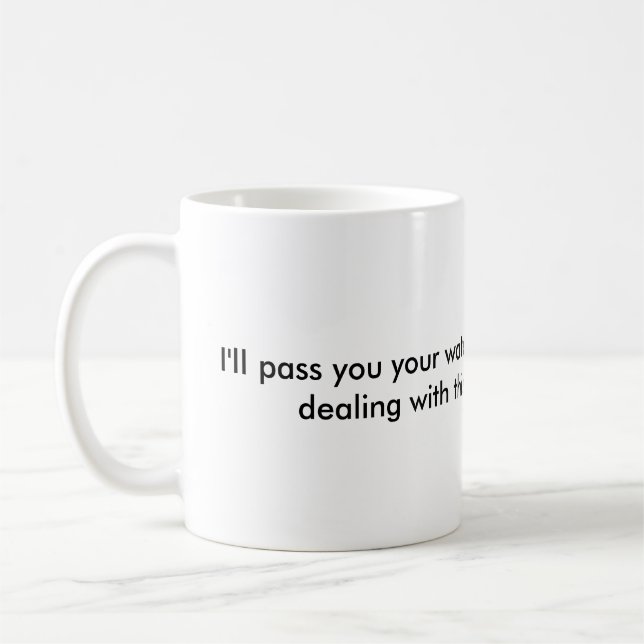 Cardiac Arrest Coffee Mug (Left)