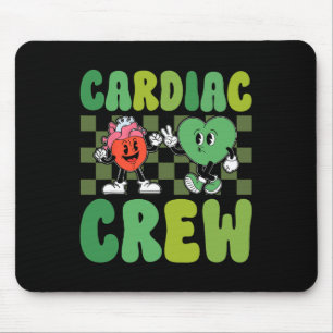 Cardiac Crew - Cardiology Cardiac Nurse Nursing St Mouse Pad