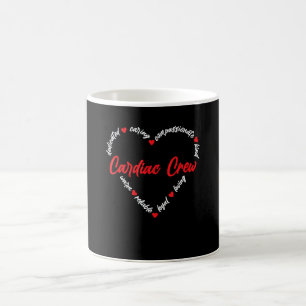 Cardiac Crew Cardiology Nurse Cardiologist Coffee Mug