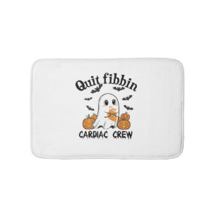Cardiac Crew Funny Boo-Ghost Pumpkin Bath Mat