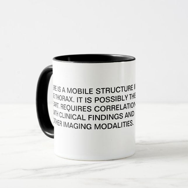 CARDIAC ECHO MUG (Front Left)