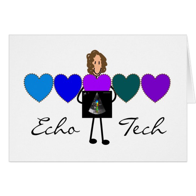 Cardiac Echo Technician Unique Gifts (Front Horizontal)