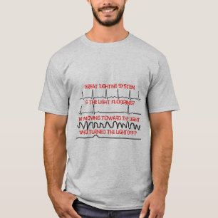 Cardiac Lighting System --Cardiac Nurse Gifts T-Shirt