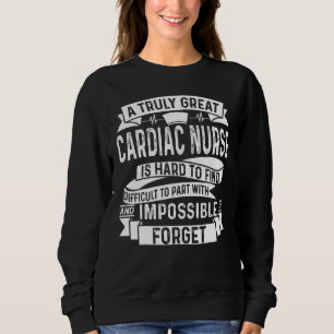 Cardiac Nurse Apparel - Cute Nurses Design Sweatshirt