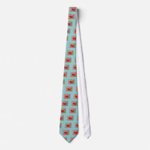 Cardiac Nurse Art Gifts Tie