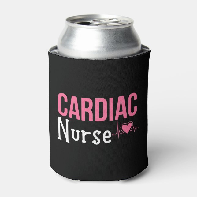 Cardiac Nurse Can Cooler (Can Front)