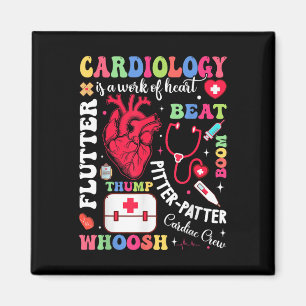Cardiac Nurse Cardiology Is Work Of Heart Valentin Magnet