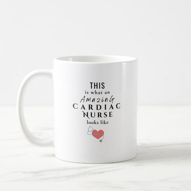 Cardiac Nurse Coffee Mug (Left)