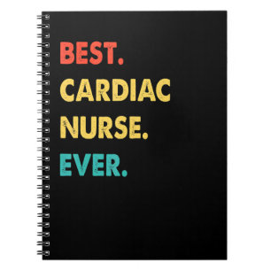Cardiac Nurse Profession Retro Best Cardiac Nurse Notebook
