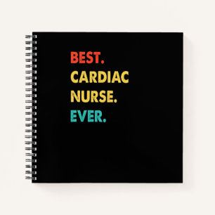 Cardiac Nurse Profession Retro Best Cardiac Nurse Notebook
