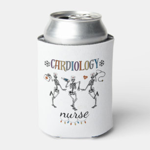 Cardiac Nurse Shirt Christmas Can Cooler