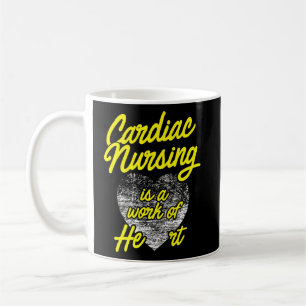 Cardiac Nurse Work Cardiology Cns Nursing Rn 3 Coffee Mug