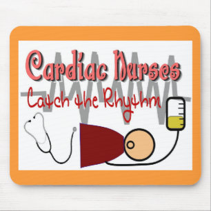 CARDIAC NURSES "CATCH the RHYTHM" Mouse Pad