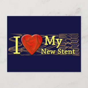 Cardiac Recovery Gifts   Stent T-shirts Postcard
