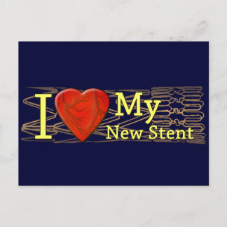 Cardiac Recovery Gifts | Stent T-shirts Postcard