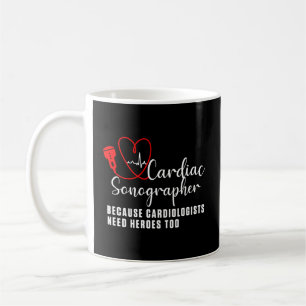 Cardiac Sonographer Echo Tech Learn Rdcs Coffee Mug