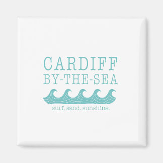 Cardiff by the Sea Print - San Diego Encinitas Magnet