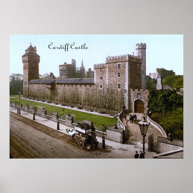 Cardiff Castle (1900) Poster (Front)