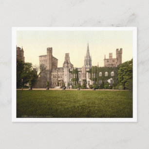 Cardiff Castle II, Cardiff, Wales Postcard