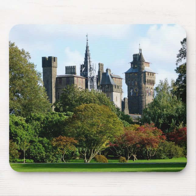 Cardiff Castle II Mouse Pad (Front)